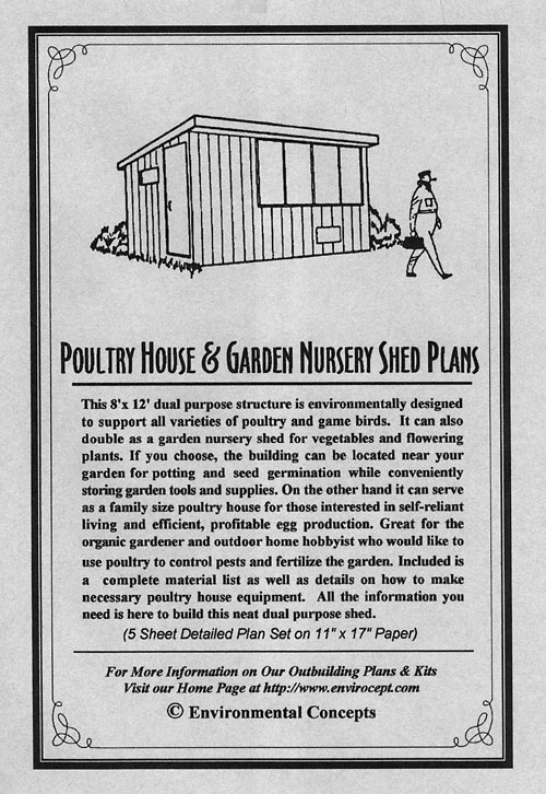 Free Poultry House Plans