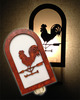 Rustic Weather Vane Night Light