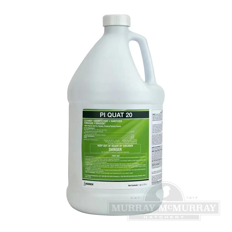 McMurray Hatchery | Coop Cleaning | Pi Quat 20 Disinfectant