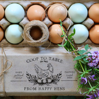 McMurray Hatchery Coop to Table Egg Carton Stamp