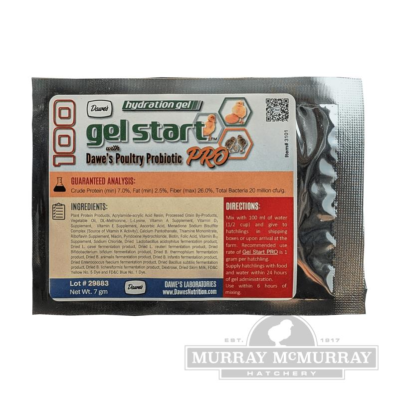 McMurray Hatchery Gel Start PRO Hydration Gel for Poultry