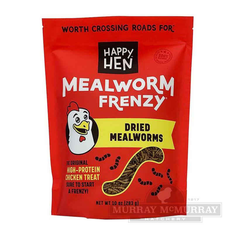 McMurray Hatchery | Happy Hen Mealworm Frenzy Dried Mealworms