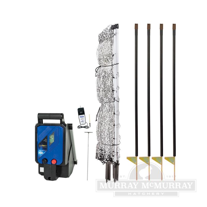McMurray Hatchery PoultryNet Electric Fence Complete Kit