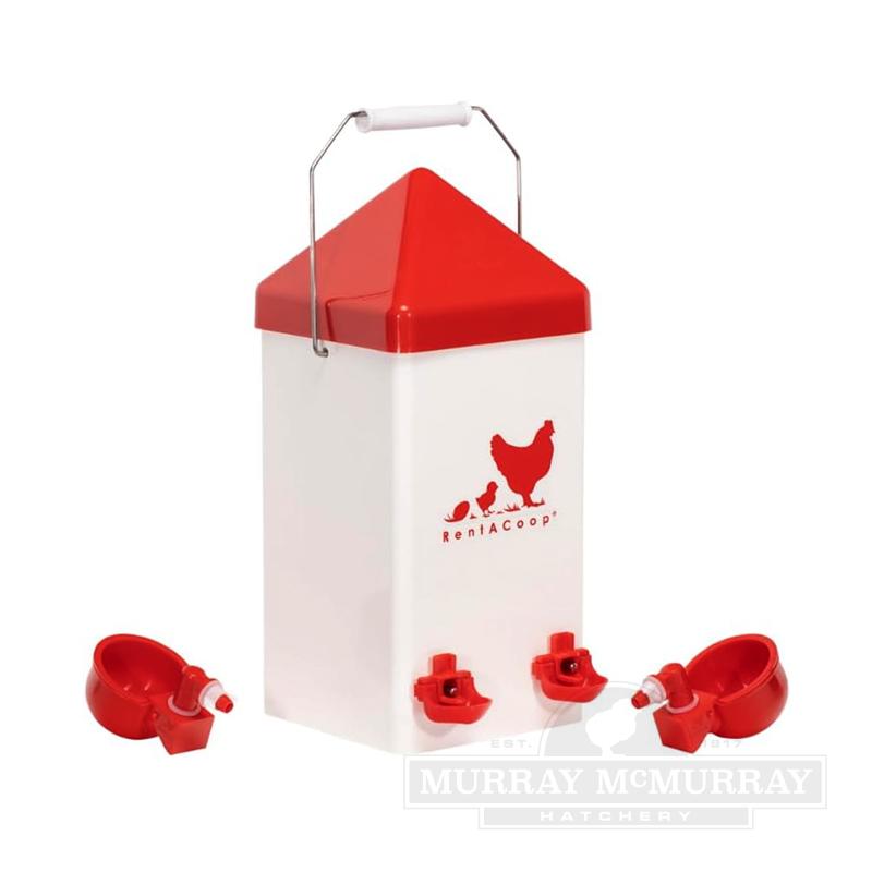 McMurray Hatchery Rent-A-Coop 1-Gallon Chicken Waterer