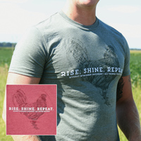 McMurray Hatchery Rise Shine Repeat Tshirt - Colors