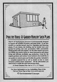 Poultry House Plans Plus